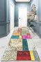Conceptum Chaos Djt Alfombra de Pasillo Multicolor 80 x 300 cm